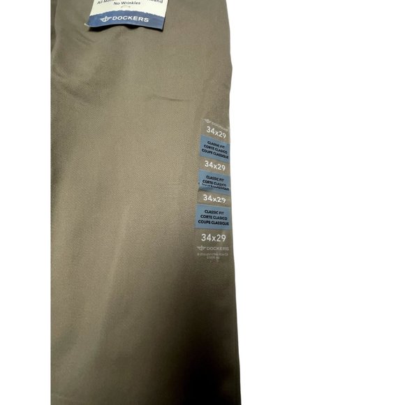 Docker's 34x29 Dress Pants Tan - New With Tags - Picture 4 of 5